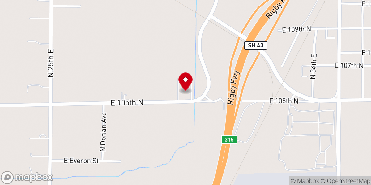 Map showing location of The Church of Jesus Christ of Latter-day Saints
