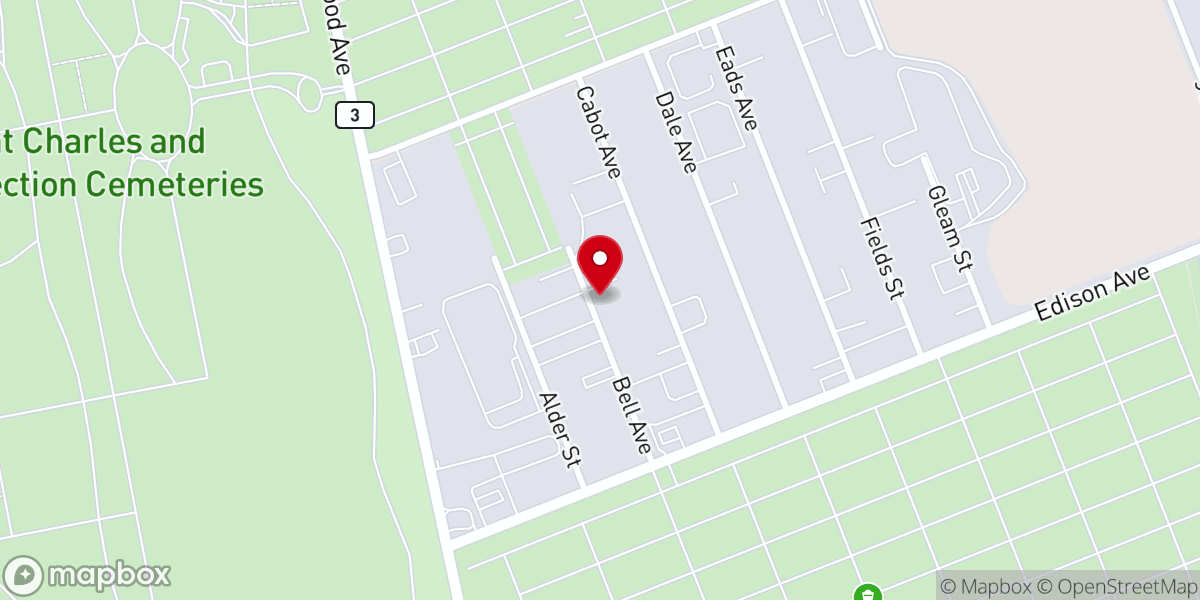 Map showing location of CGM New York