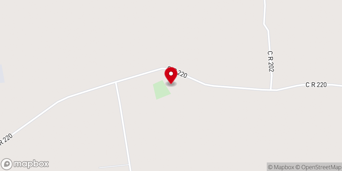Map showing location of China Chapel Baptist Church