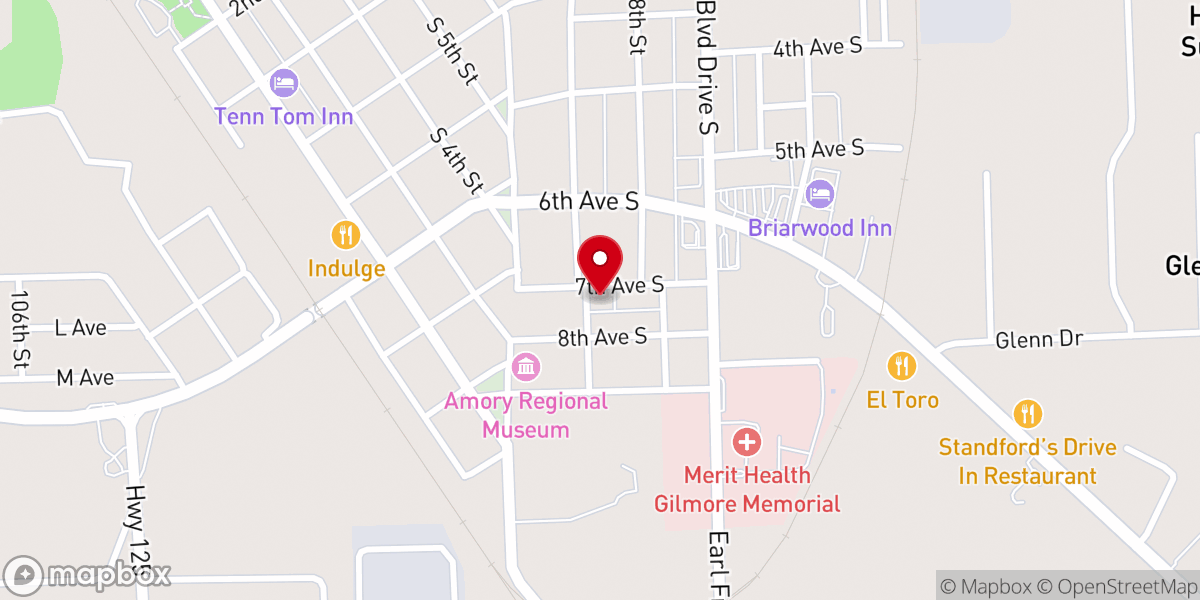 Map showing location of St Helen's Catholic Church
