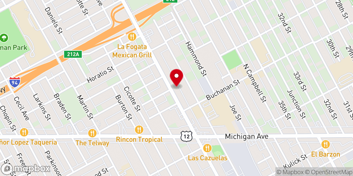 Map showing location of Hope Evangelical Ministries