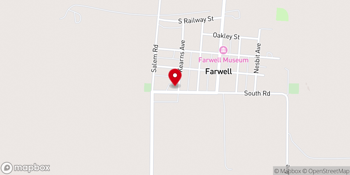 Map showing location of St Anthony of Padua Catholic Church