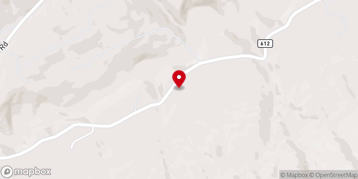 Map showing location of Mount Merriman Church