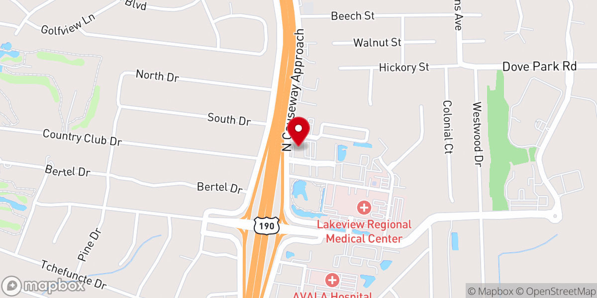 Map showing location of Our Lady of Mount Carmel Catholic Church