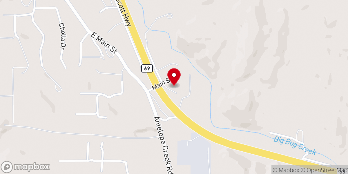 Map showing location of St Joseph Catholic Church