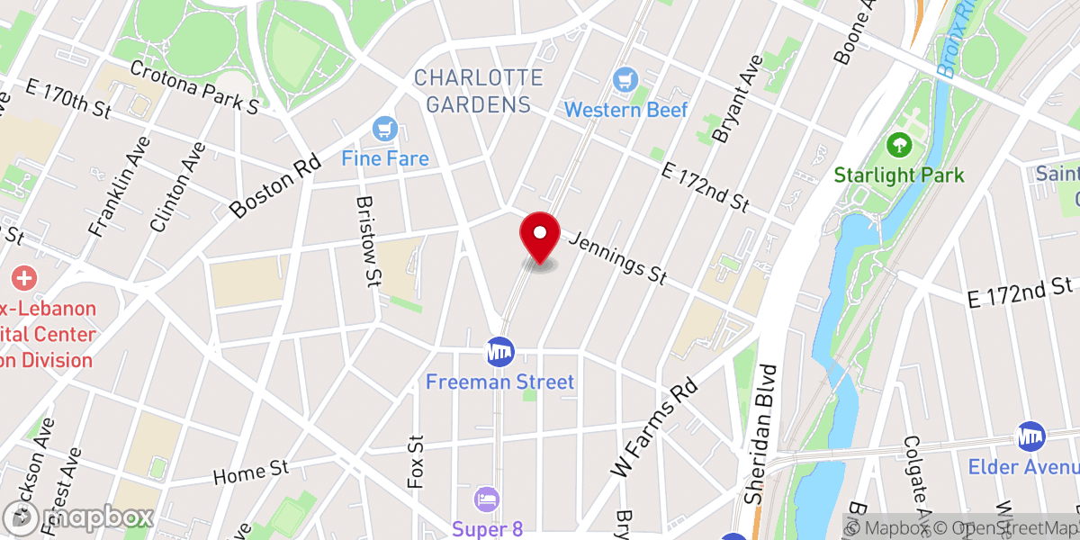 Map showing location of Truth and Grace Community Church