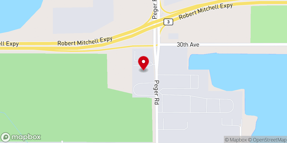 Map showing location of Mt Pleasant Baptist Church