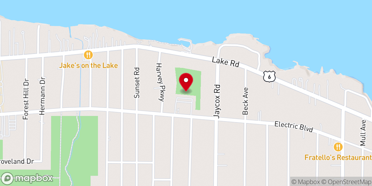 Map showing location of OSL West Shore Chapter