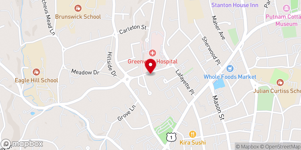 Map showing location of Bethel AME Church