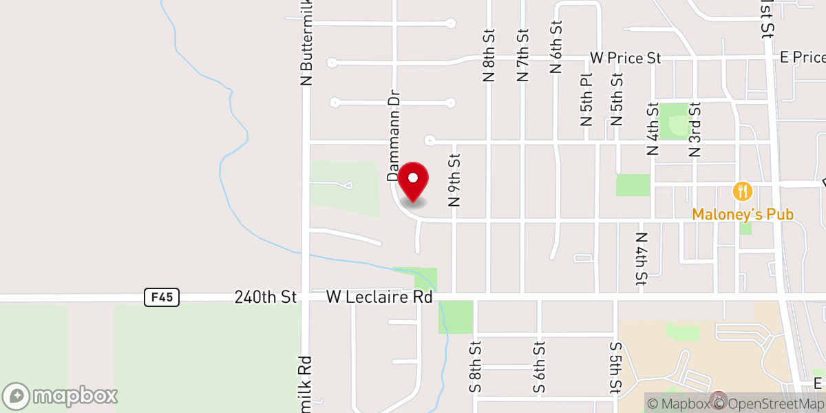 Map showing location of Old Paths Revival Ministries