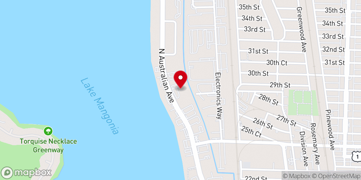 Map showing location of Orthodox Zion Primitive Baptist Church