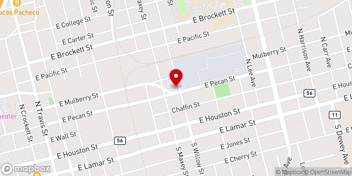 Map showing location of Temple of Hope Faith & Grace