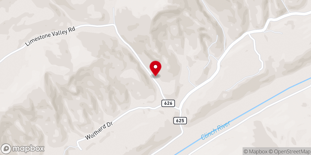 Map showing location of Historic Wolfe’s School House