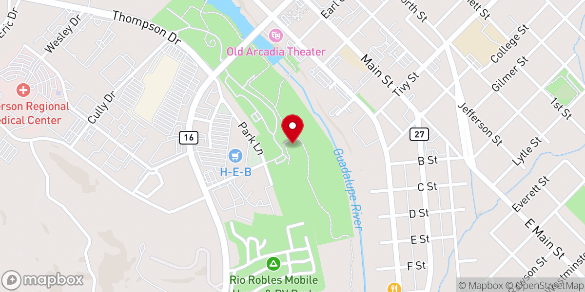 Map showing location of Kings Ransom Foundation