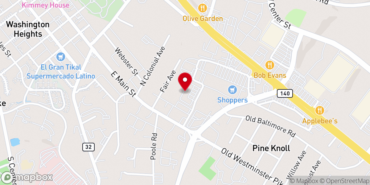 Map showing location of Lighthouse of God Baptist Church Inc