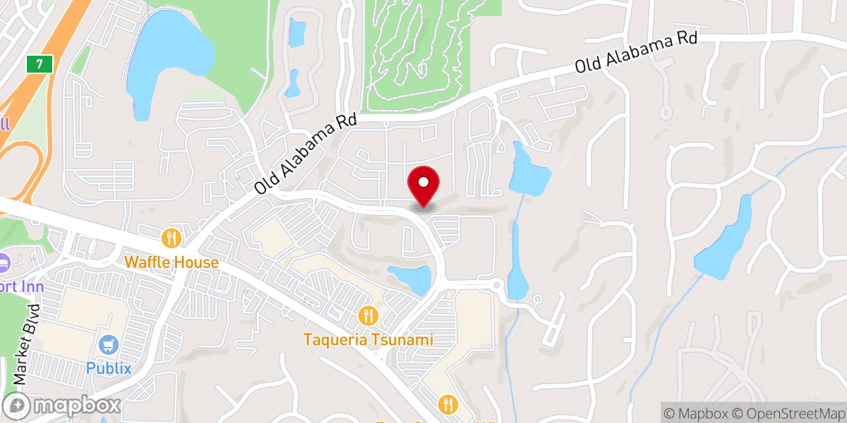 Map showing location of Northview Church of Christ Inc