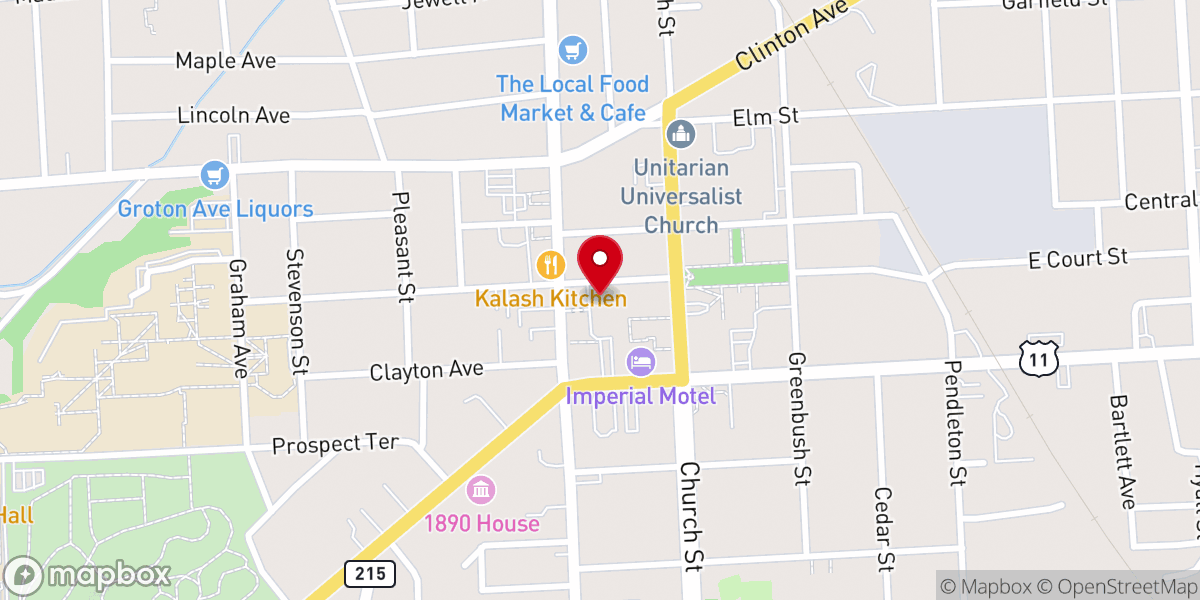 Map showing location of Grace & Holy Spirit Church - an Episcopal & Lutheran faith community