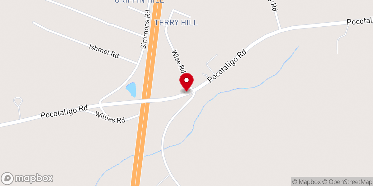 Map showing location of Grace Heritage Restoration Ministries