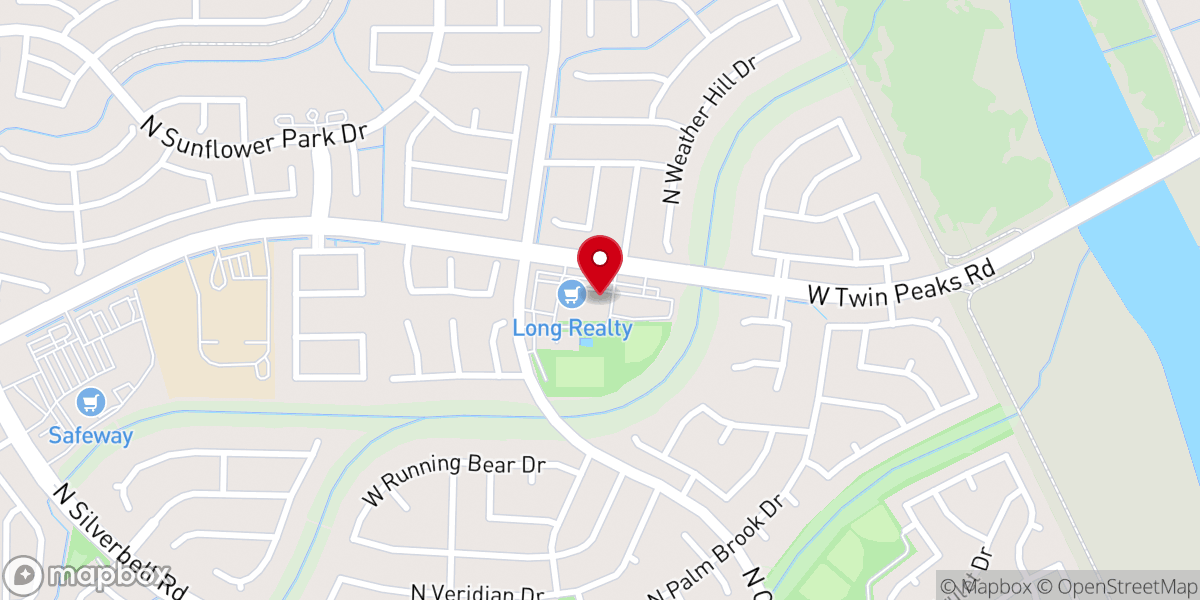 Map showing location of The Springs Church