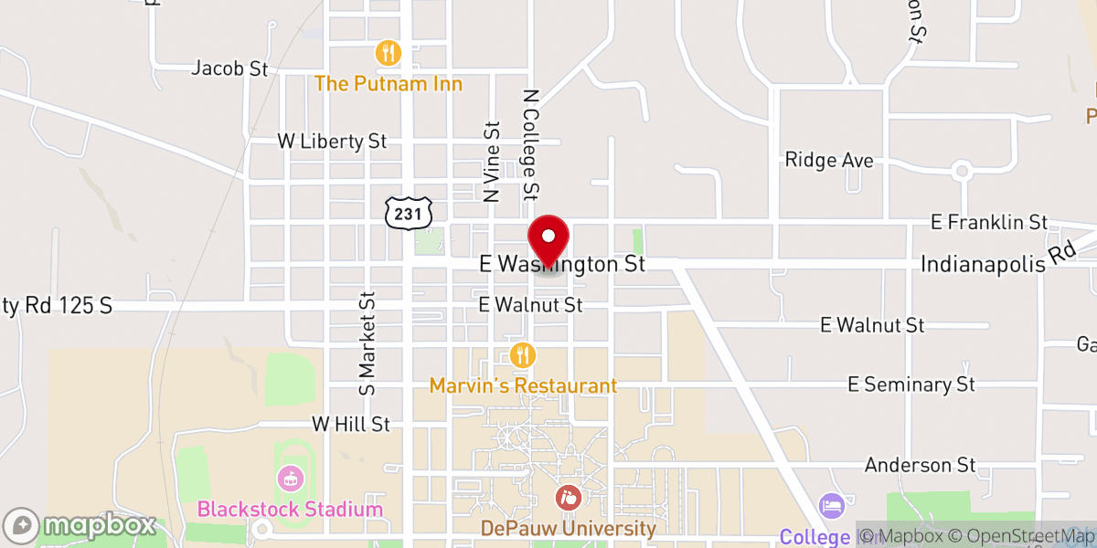 Map showing location of St Paul the Apostle Catholic Church