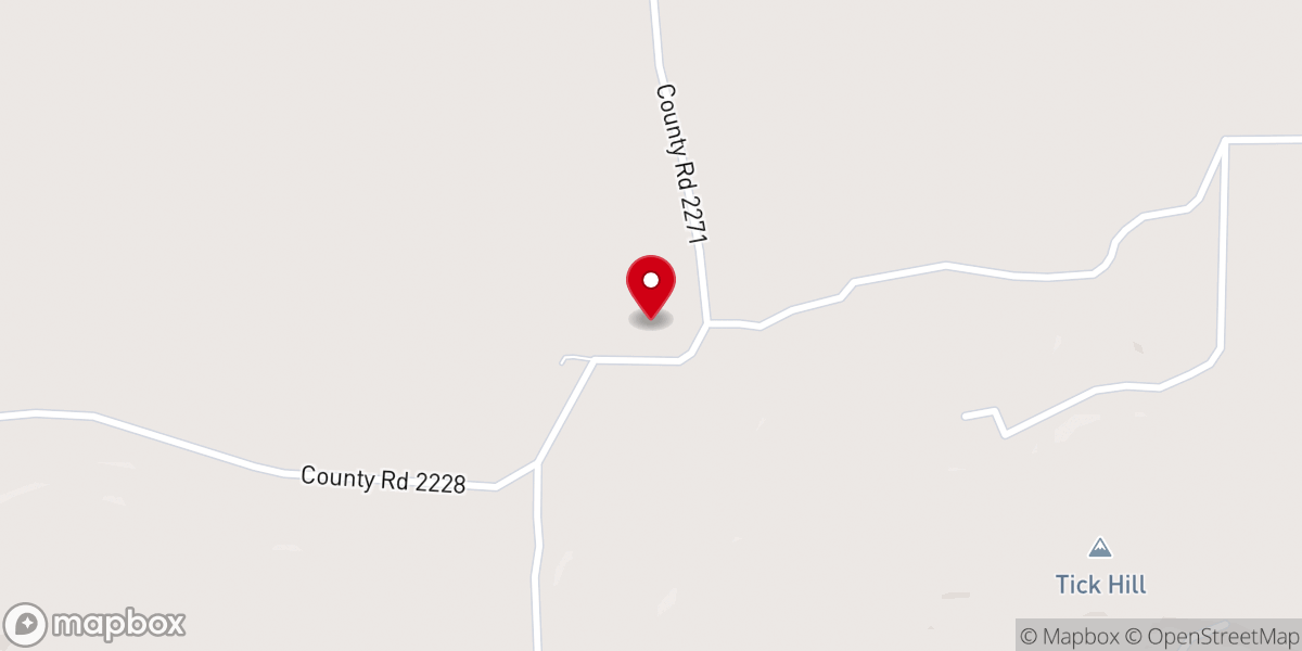 Map showing location of Fernwood Assembly of God Church