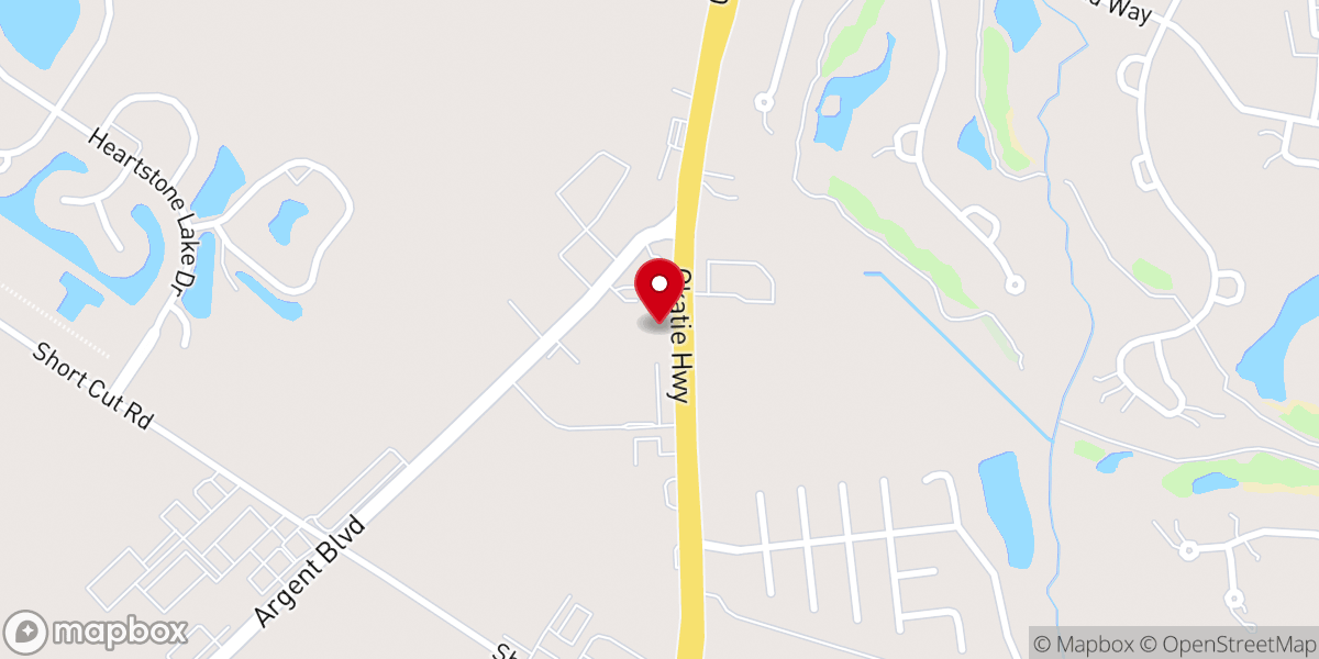 Map showing location of Bethlehem Baptist Church