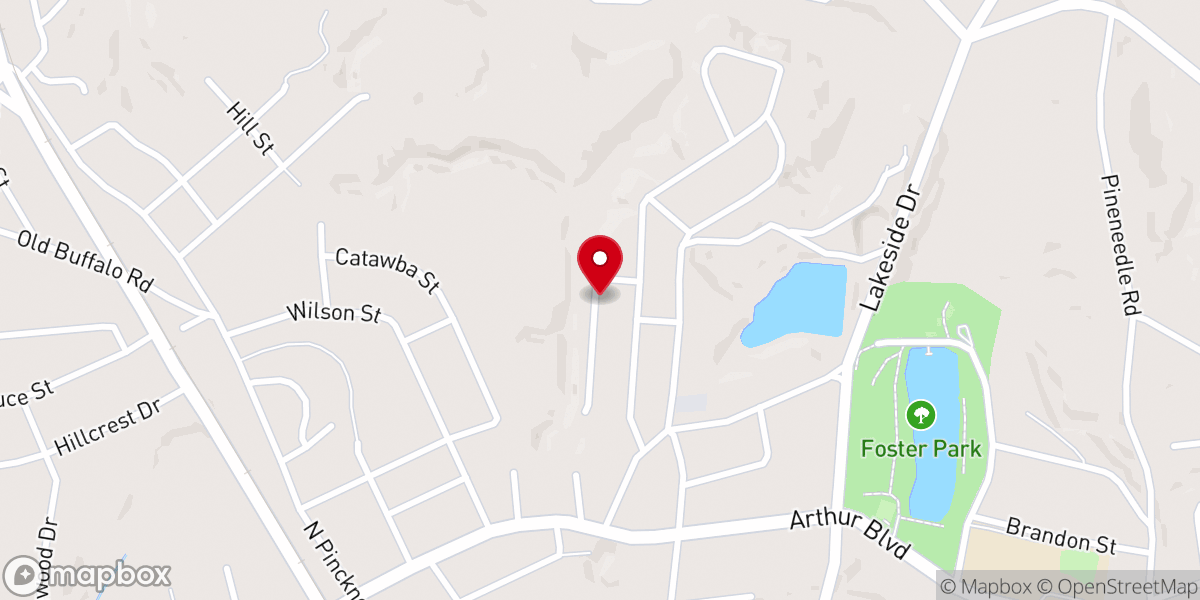 Map showing location of Help and Hope Ministries Inc