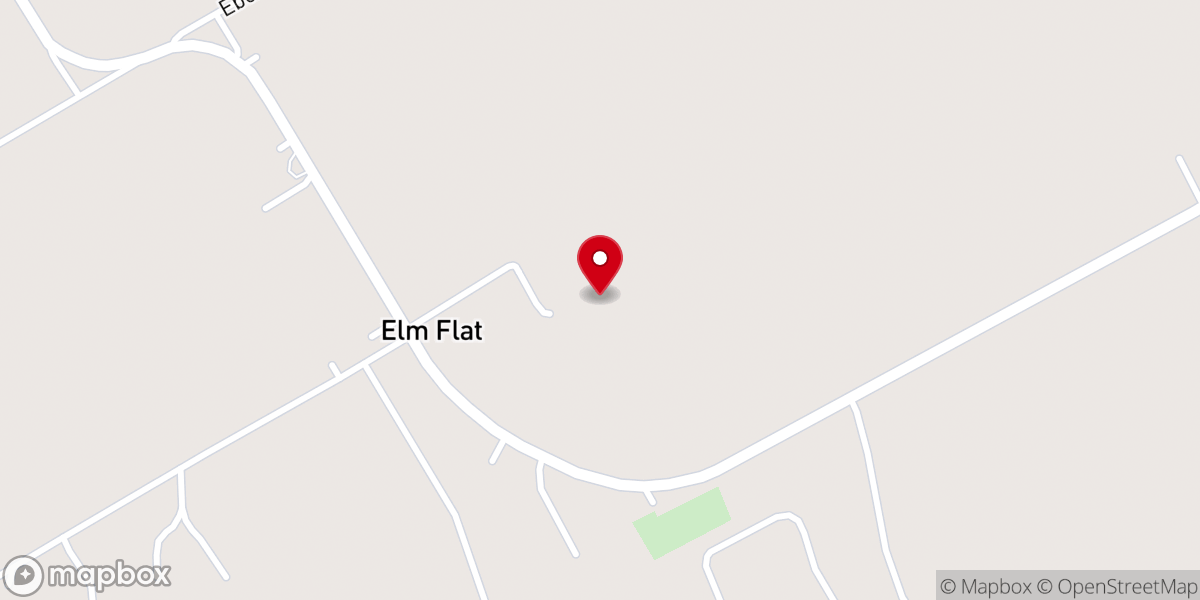 Map showing location of Woods Chapel