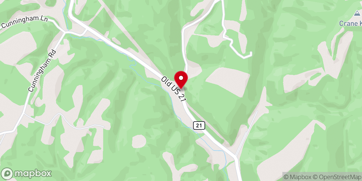 Map showing location of Watts Chapel Community Church