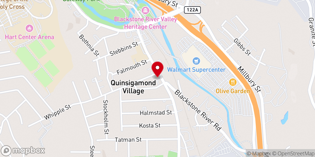 Map showing location of Esmirna Hispanic Seventh-day Adventist Church
