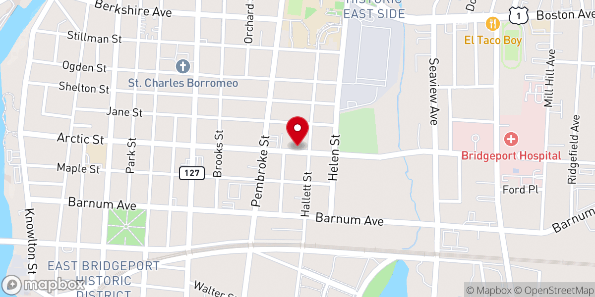 Map showing location of Holy Ghost Deliverance Church Inc
