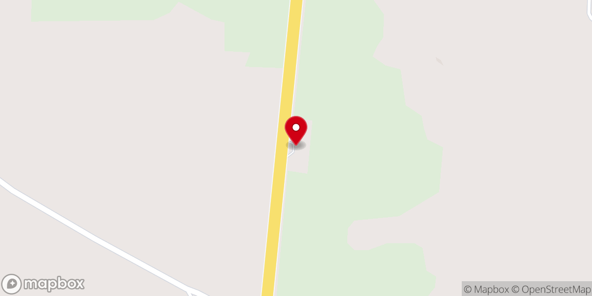 Map showing location of Andrew Chapel United Methodist Church