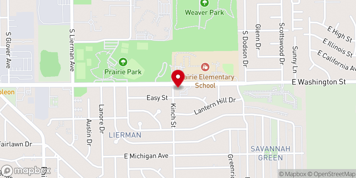 Map showing location of St. Mina & St. Pope Kyrillos VI Coptic Orthodox Church