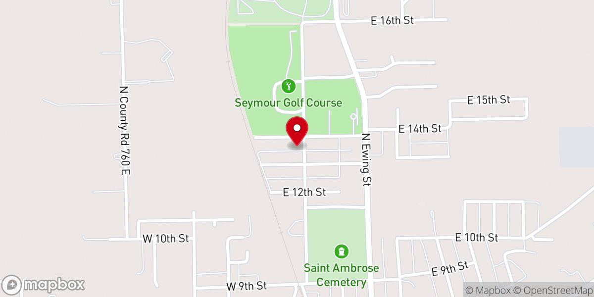 Map showing location of Bible Holiness Church