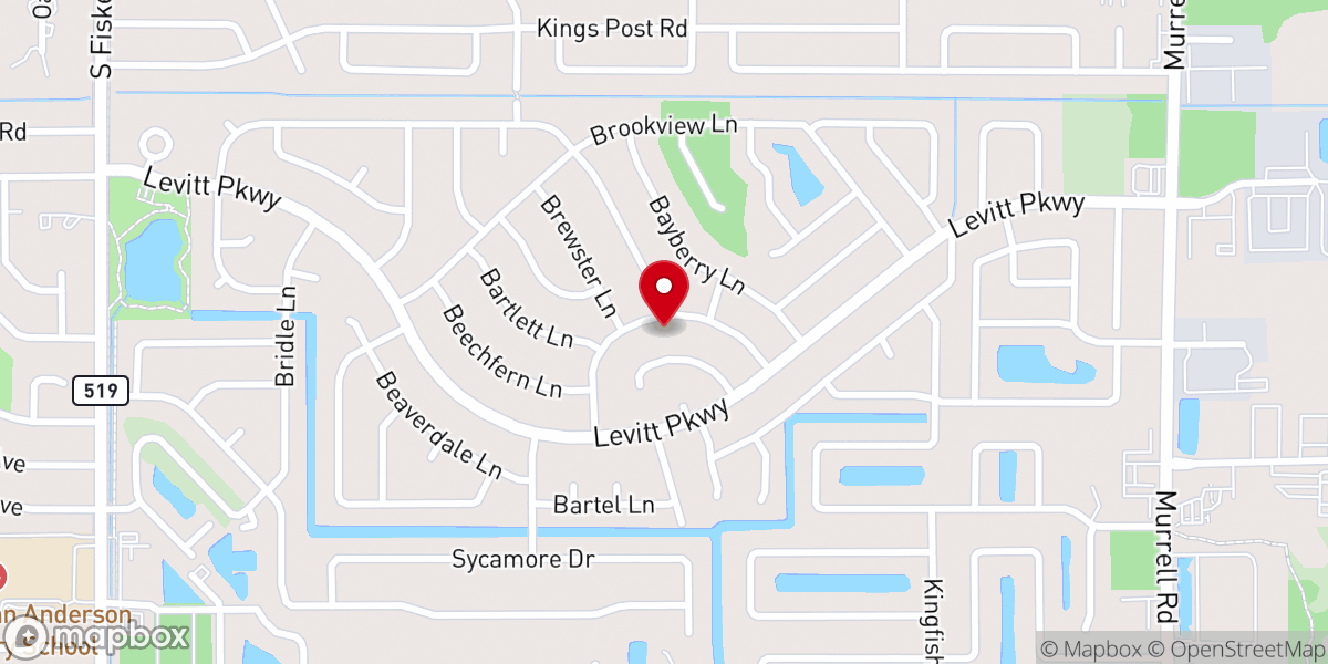 Map showing location of Accepted in the Beloved