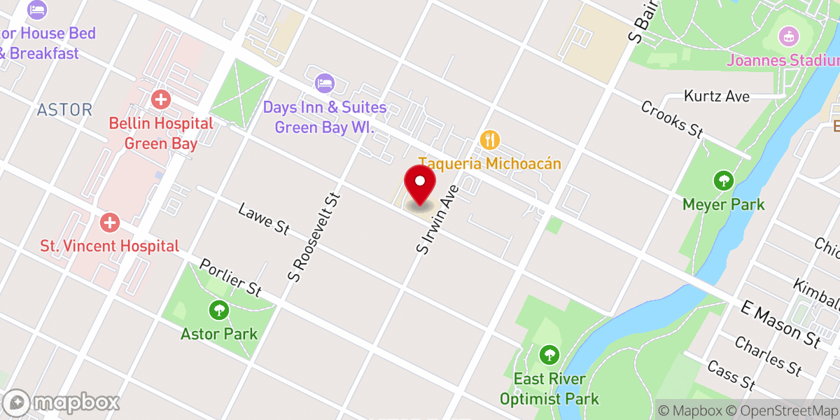 Map showing location of Diocesan Charismatic Renewal
