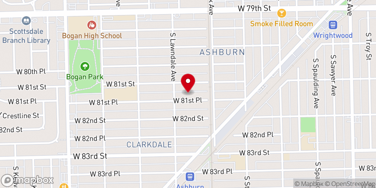 Map showing location of A Voice for the Children Ministry