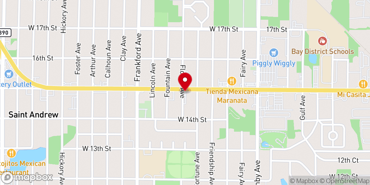 Map showing location of Iglesia Cristiana Jesus Es Rey