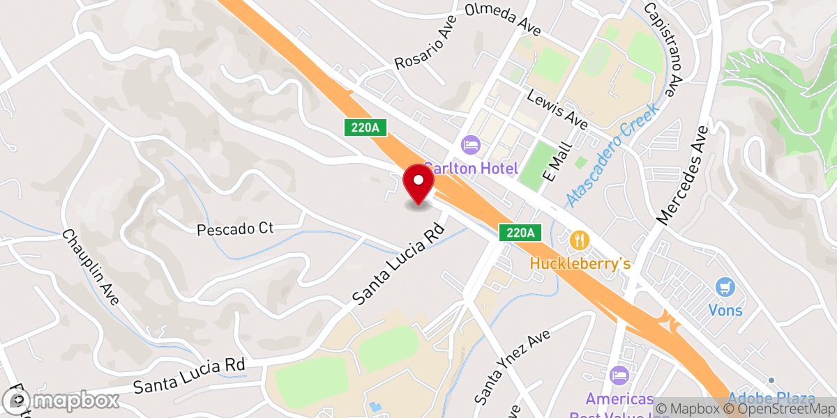 Map showing location of St Williams Catholic Church