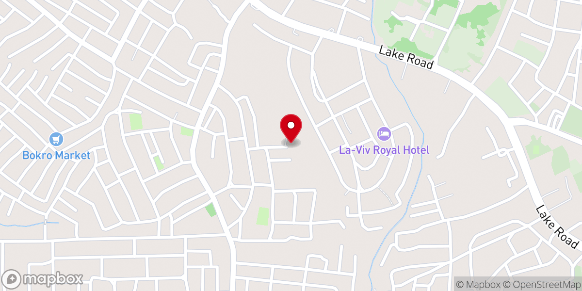 Map showing location of Heaven Seekers Ministry