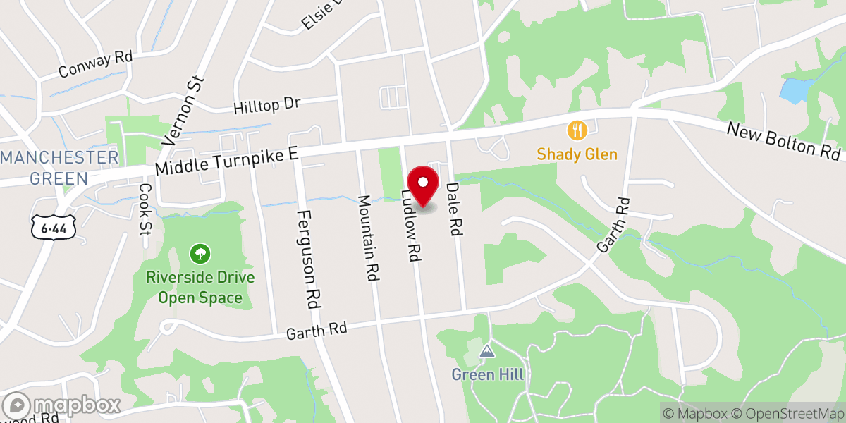 Map showing location of Parish of Saint Teresa of Calcutta