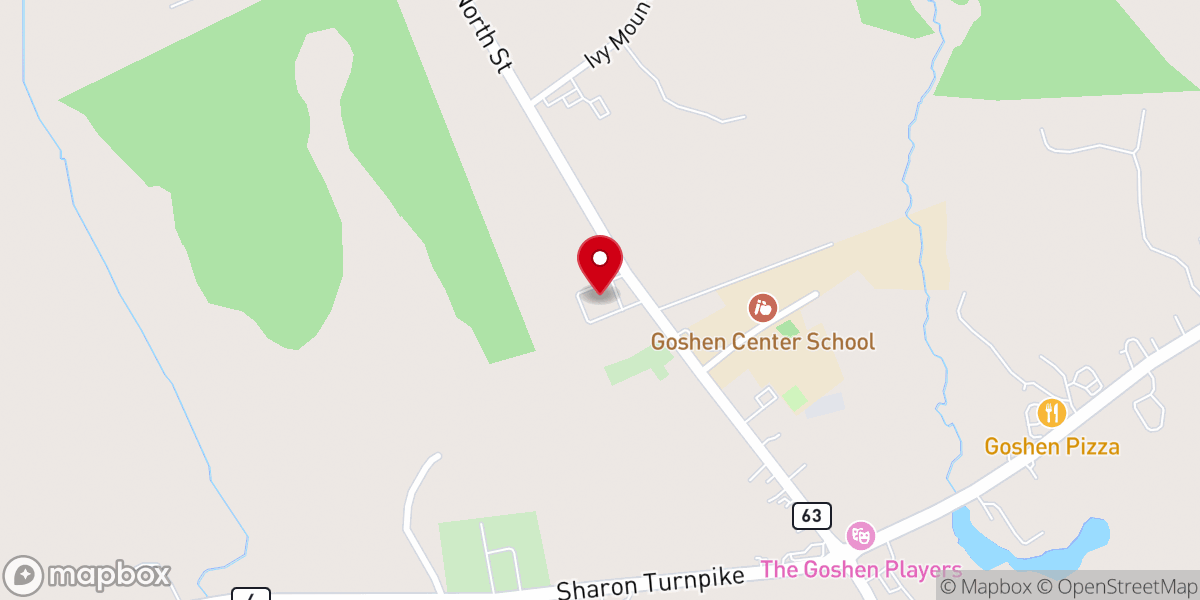 Map showing location of St Thomas Rectory