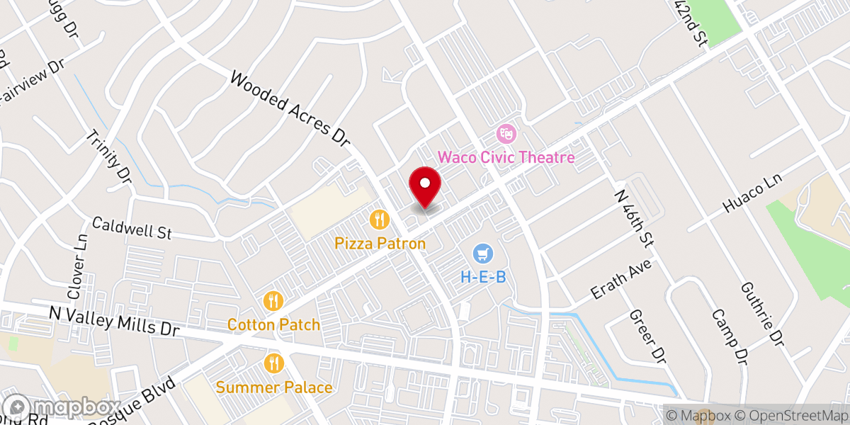 Map showing location of The Pam Littrell Ministries Inc