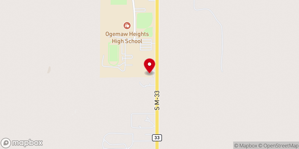 Map showing location of New Beginnings Lutheran Church