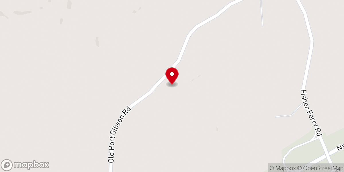 Map showing location of Second Union Church