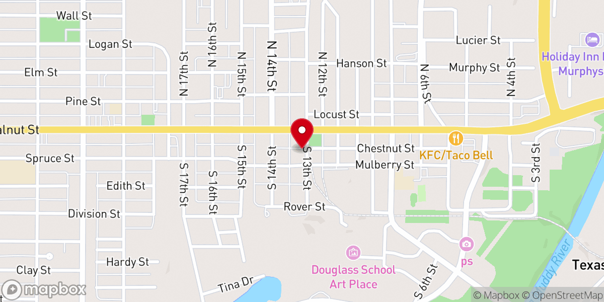 Map showing location of City Hope Church