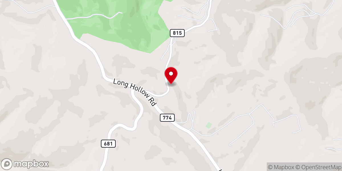 Map showing location of Wells Chapel