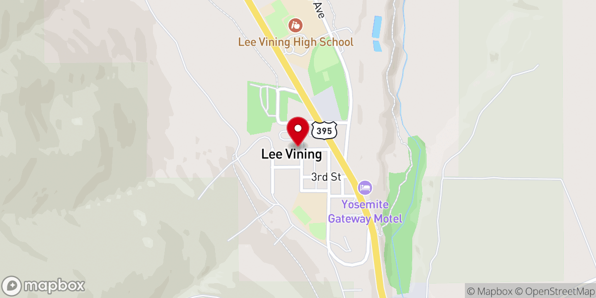 Map showing location of Our Savior of the Mountains Mission