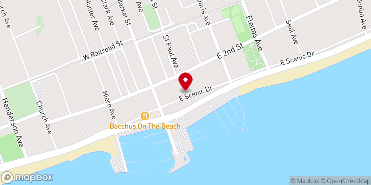 Map showing location of St. Paul Catholic Church