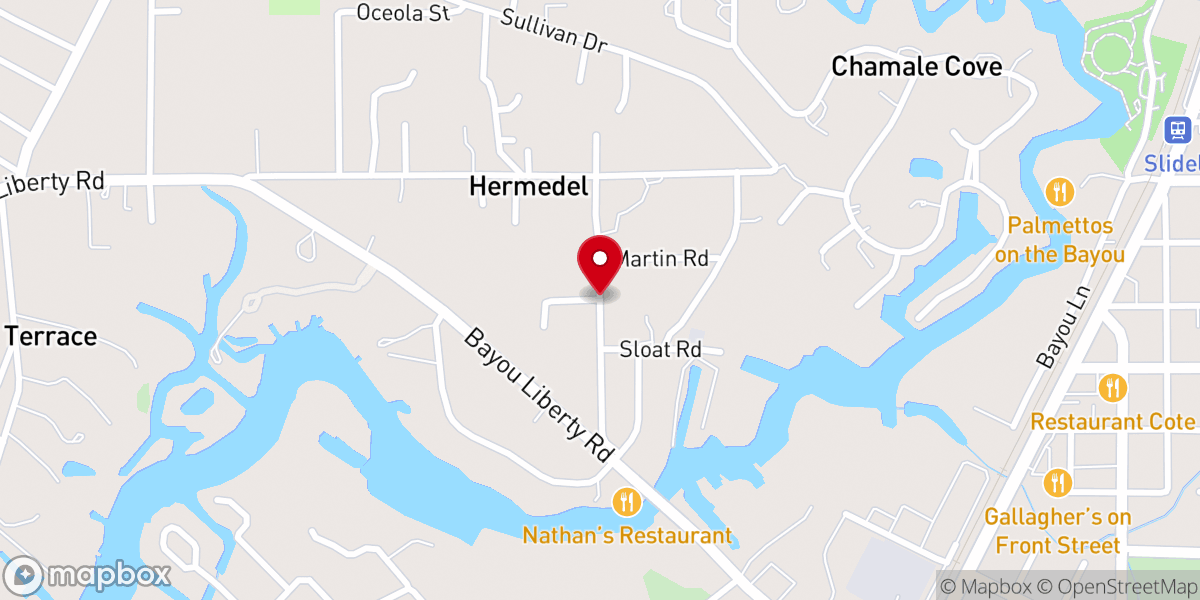 Map showing location of Restoration healing